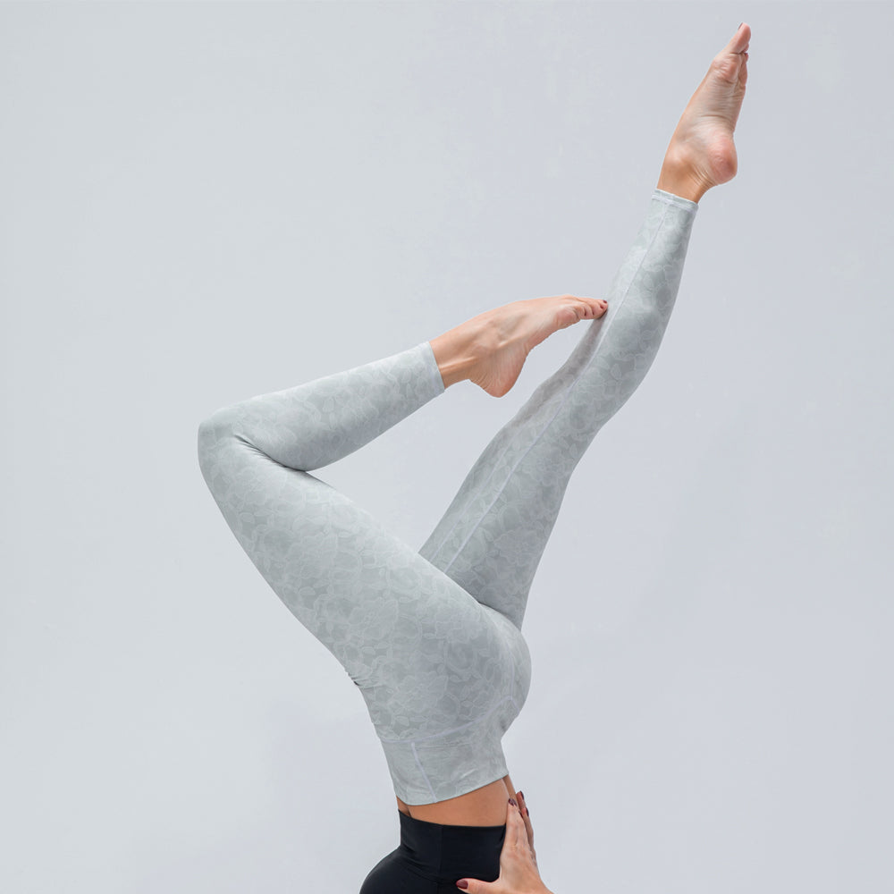 QRIC Women's Camo Seamless Leggings High Waist Workout Pants Tummy Control  Slim Stretch Gym Yoga Pants 