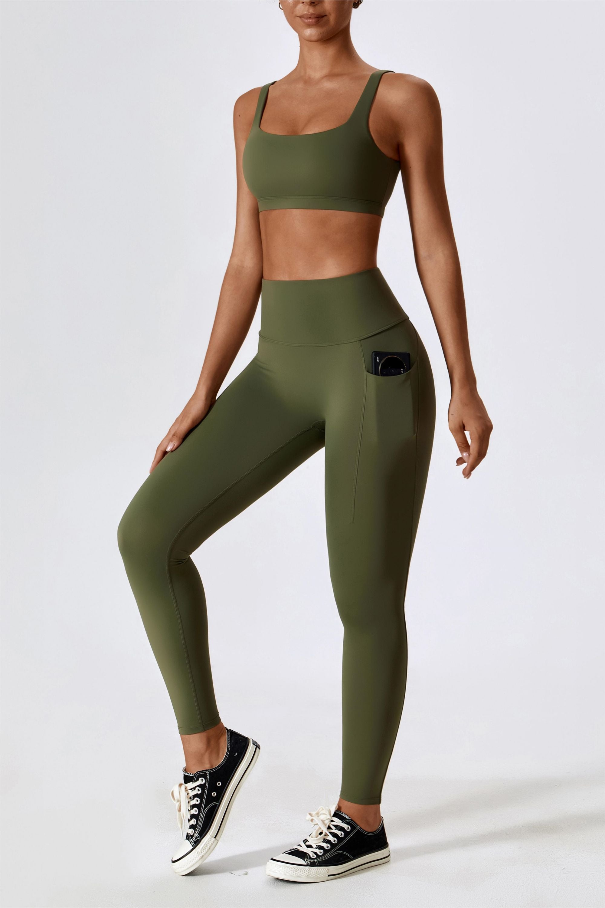 Women Neoprene High Waist Leggings Tummy Control Compression Workout Yoga  Pants | eBay