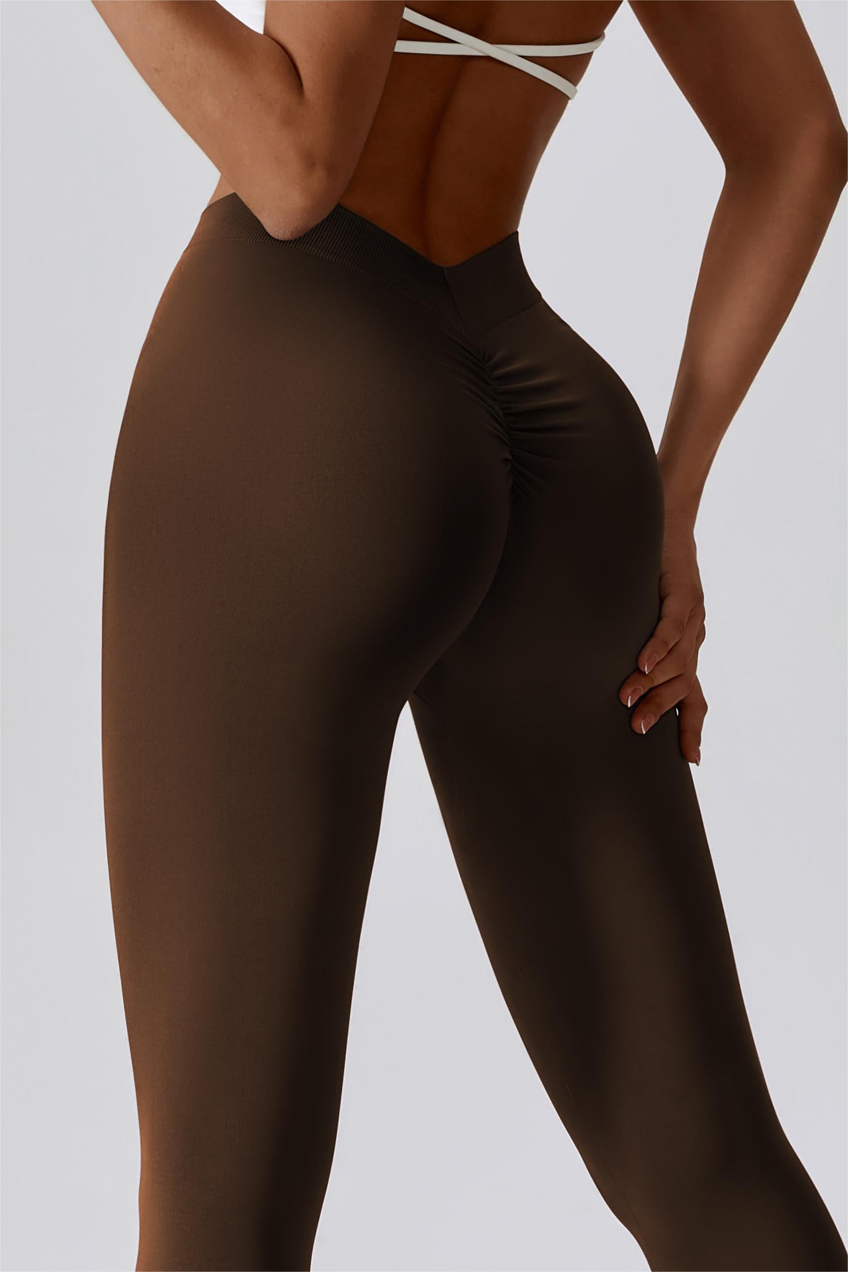Scrunch Butt Low Waist Leggings For Women V Back, Thin Skin, Backless,  Booty Yoga Pants, Gym Tights, Sexy Lounge Club Wear From You01, $16.42