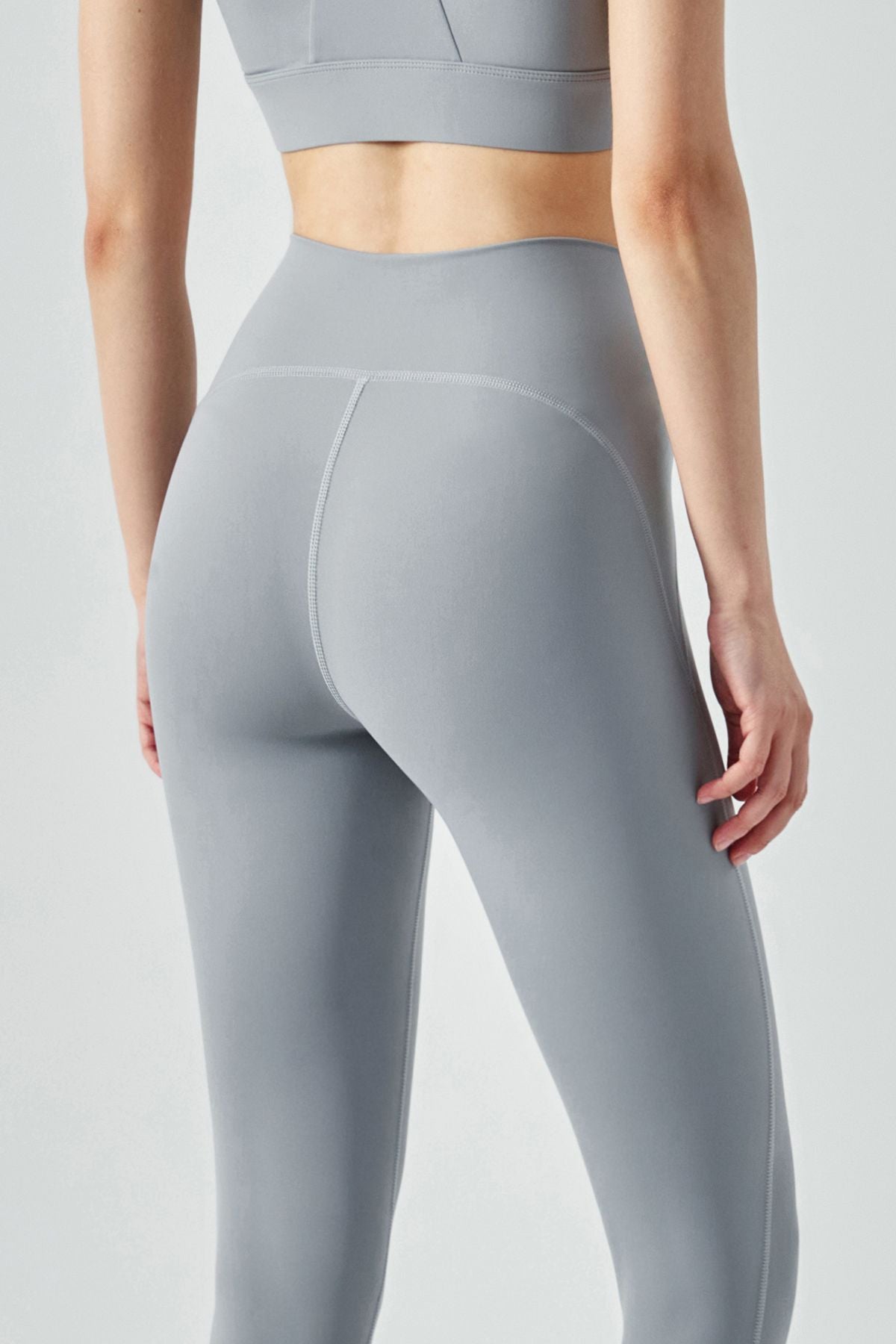 Women's High Waisted Anti Rolling-Up Gym Leggings – Zioccie