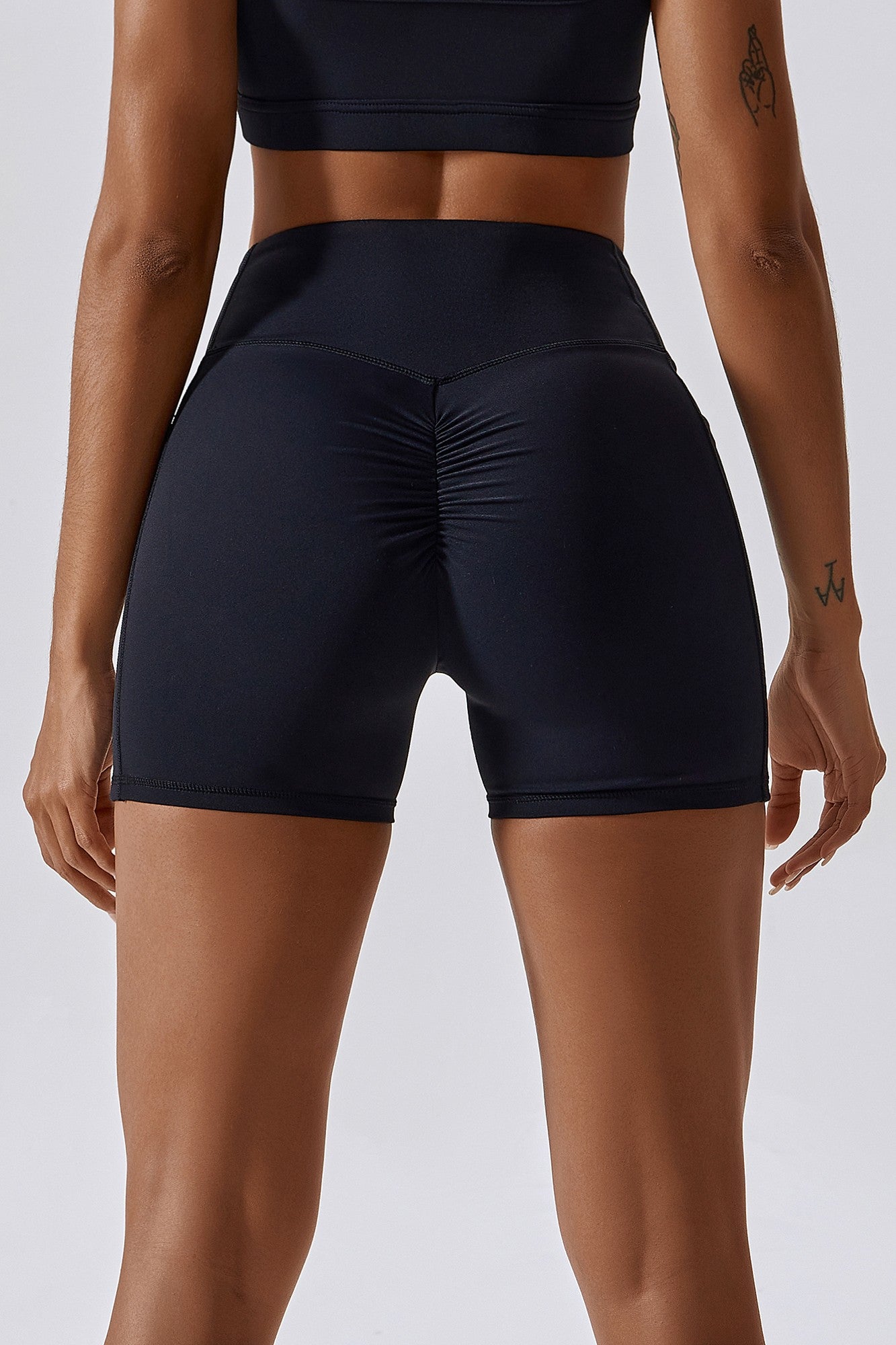 CHANGEZOE Womens Pocket Scrunch Butt Shorts Workout Booty Shorts Butt  Lifting #1 Black XS at  Women's Clothing store