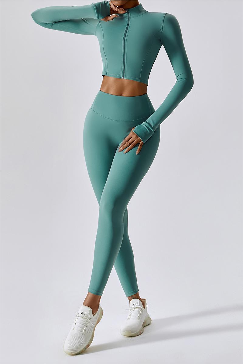MRULIC yoga pants Women Gradient Print Yoga Pants Boot Cut High Waist  Workout Leggings Elastic No-See Through Flare Tummy Control Pants Green + S  