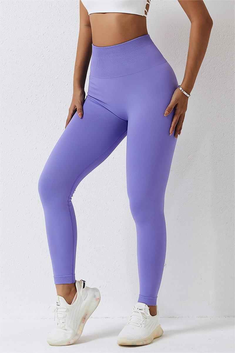 Zioccie Women's V Cross Waist Leggings with Pockets - Scrunch Butt Lifting  Tights Buttery Soft Workout Gym Yoga Pants, 2# Lavender, Medium :  : Clothing, Shoes & Accessories