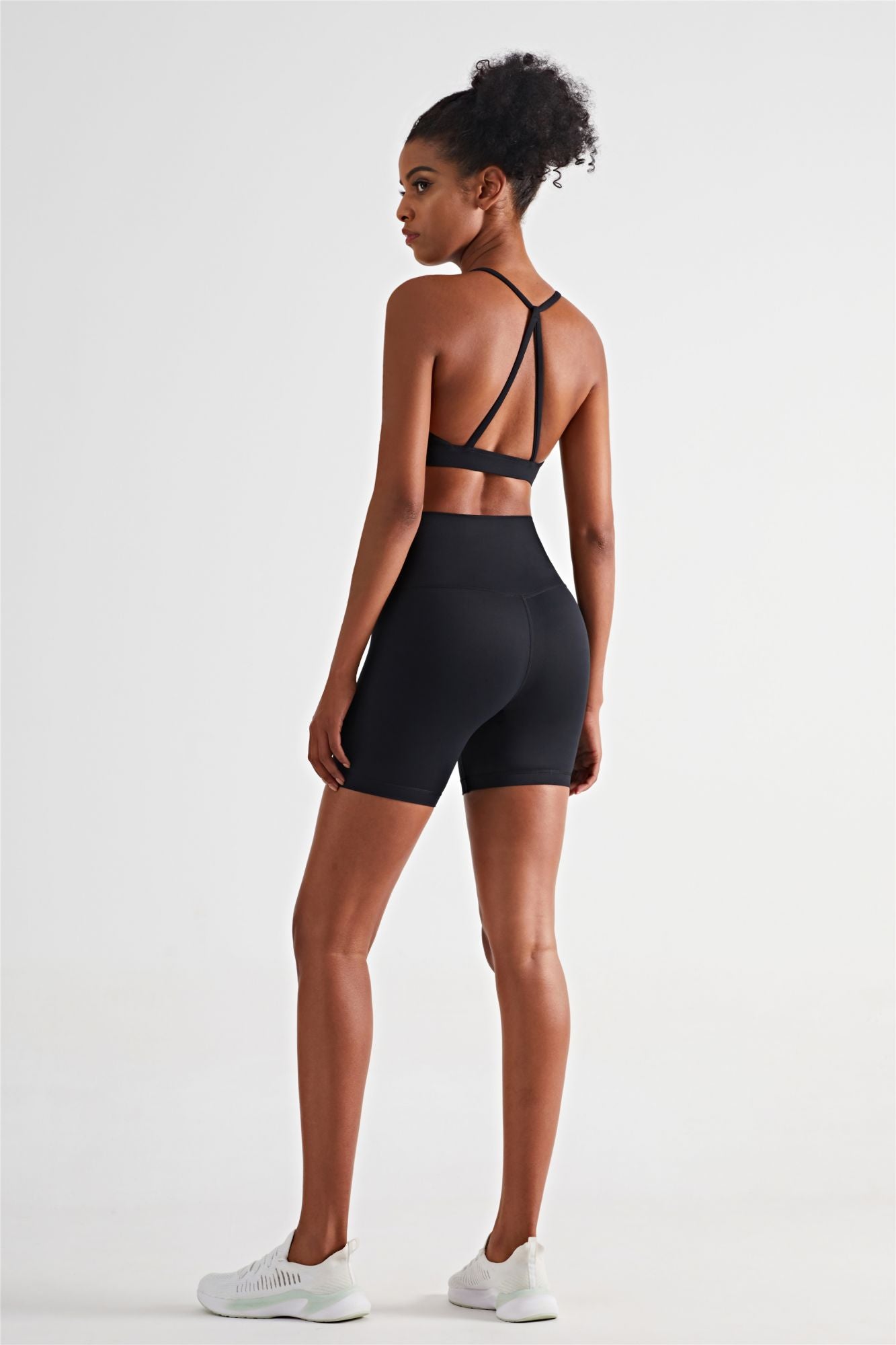 Triangle Back Sports Bra And Biker Shorts Women s Activewear Sets Zioccie triangle-back-sports-bra-and-biker-shorts-women-s-activewear-sets-zioccie