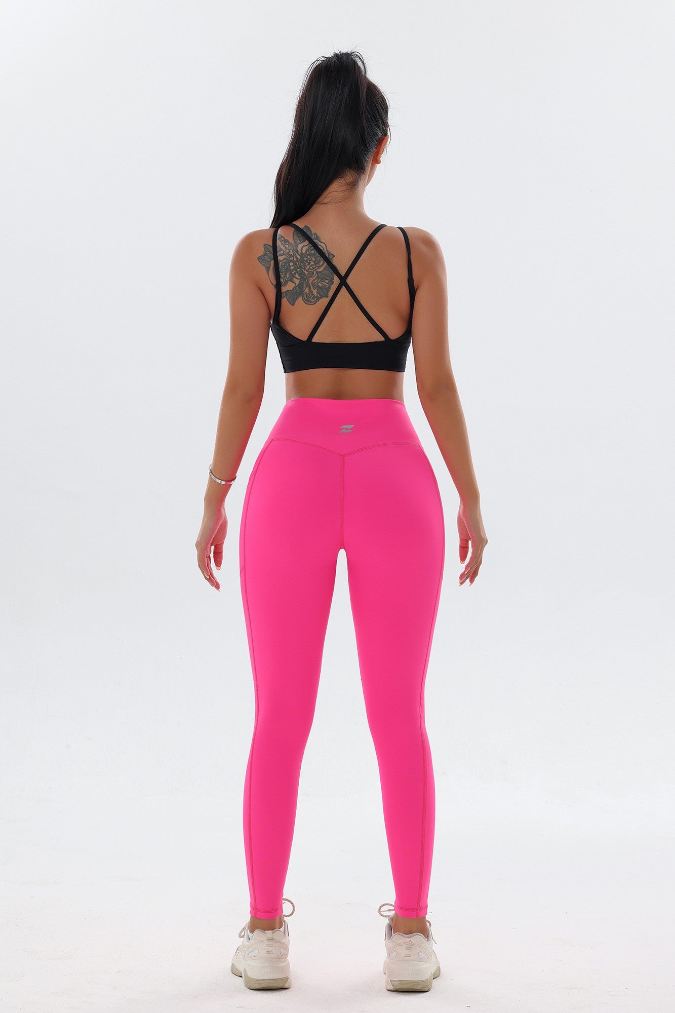 Neon Pink Everyday Activewear Legging - 7/8 length, Mama Movement – Upper  Notch Club