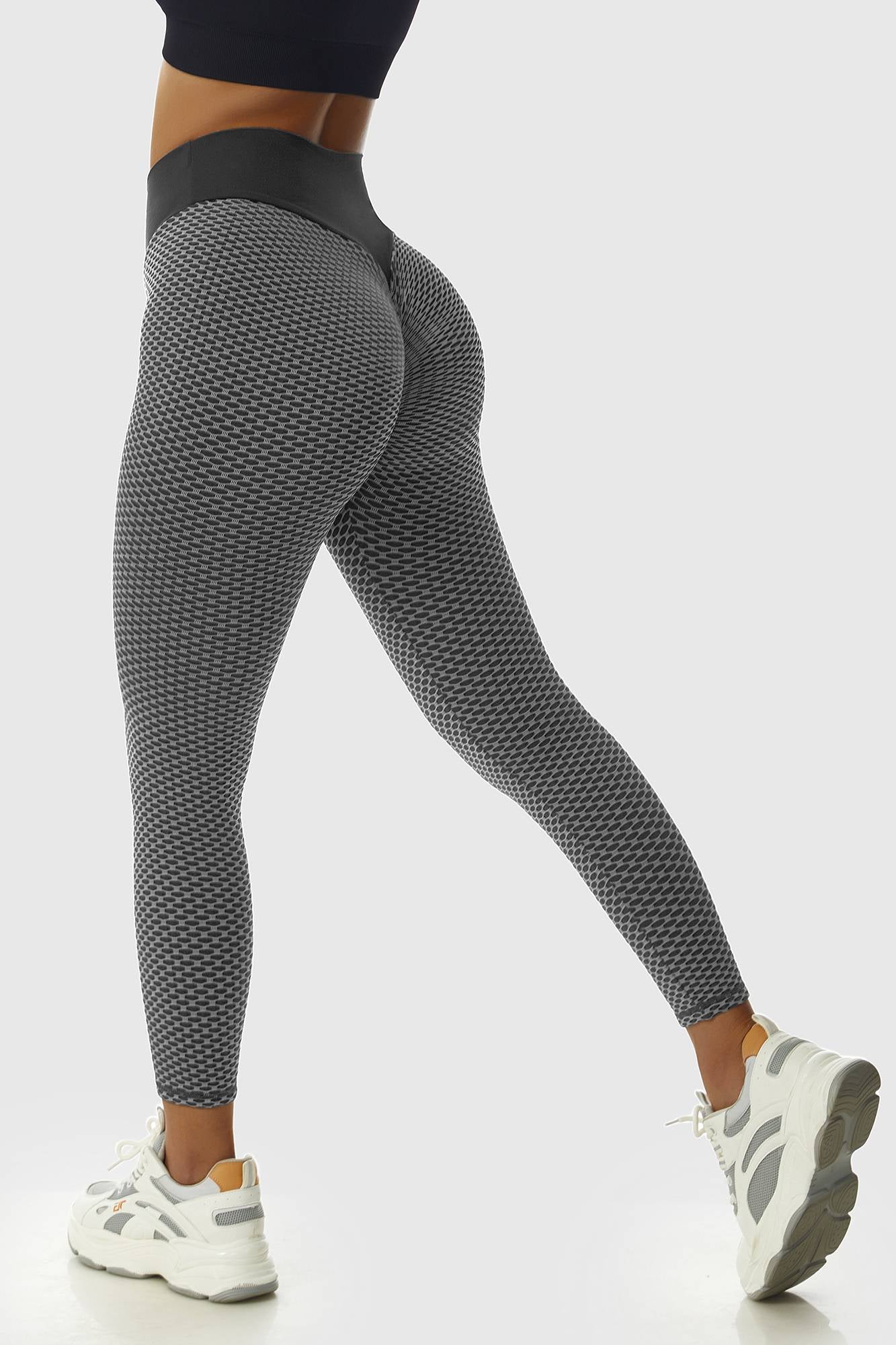 2022 nuovo arrivo Jacquard a vita alta senza cuciture Push-up Leggings da donna 2022 nuovo arrivo Jacquard a vita alta senza cuciture Push-up Leggings da donna