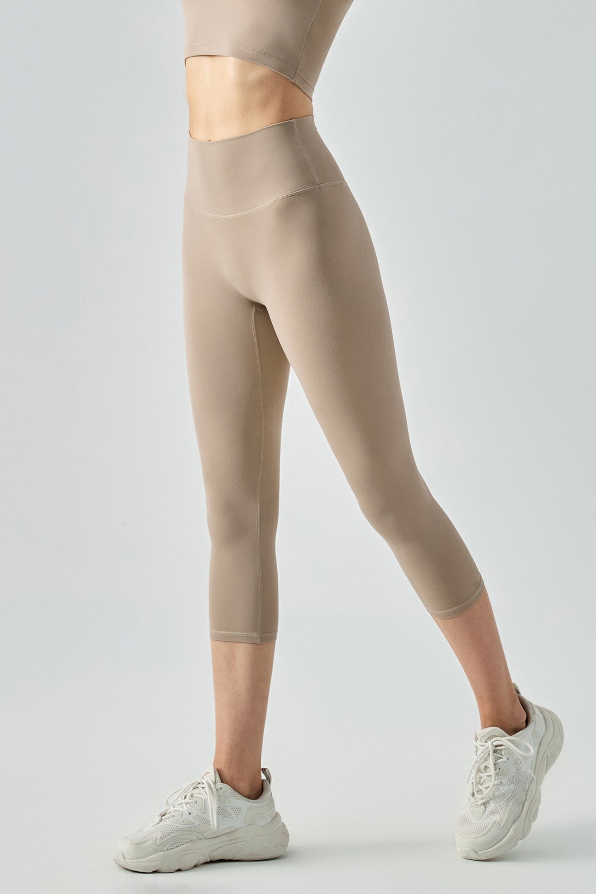 Capri legging | beige | JUV Activewear