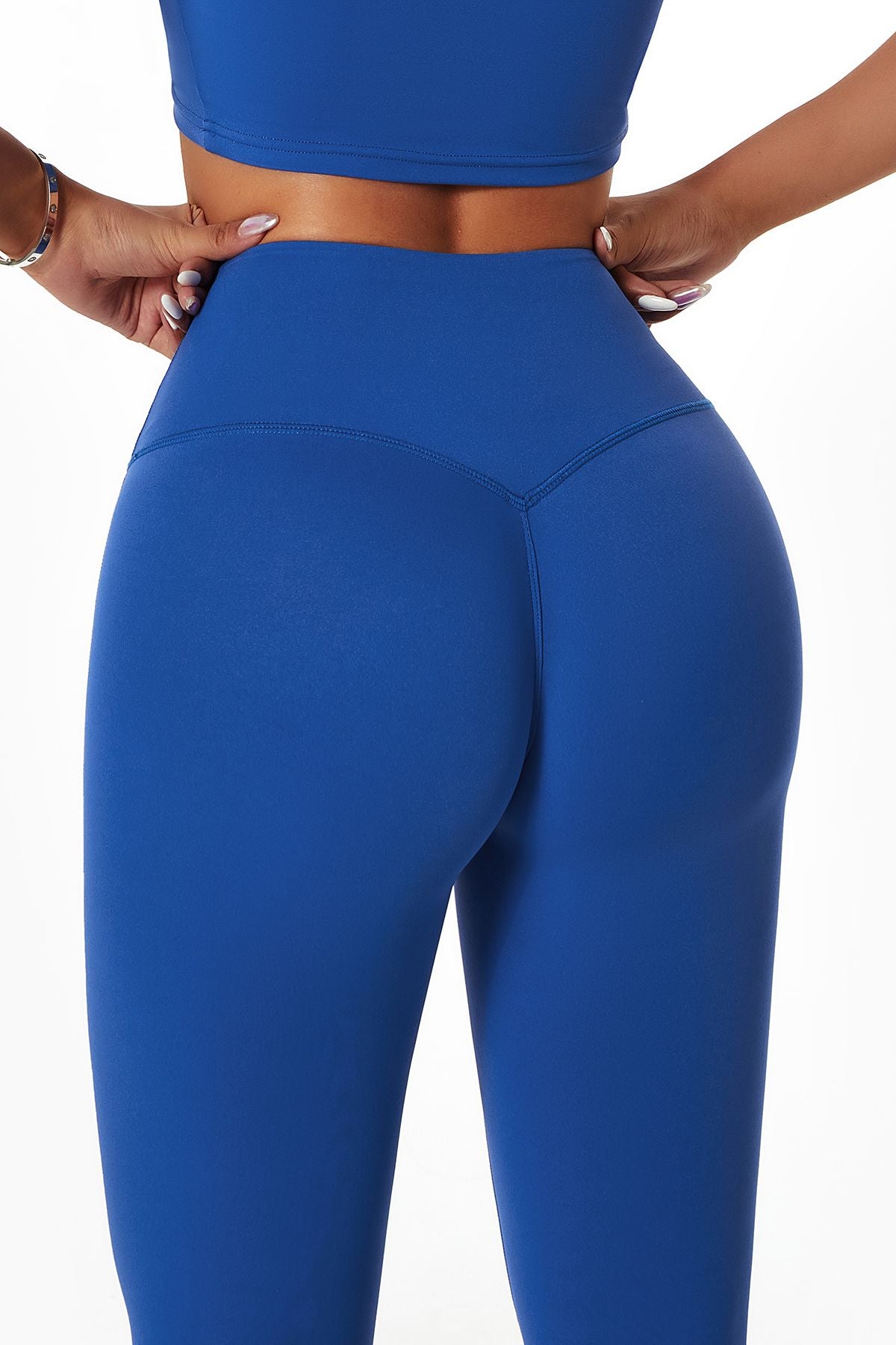 Fitnery Women's High Waist Textured Yoga Pants Ruched Butt Lifting